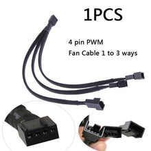 Load image into Gallery viewer, 120mm PC Computer 16dB Ultra Silent 15 LEDs Case Fan Heatsink Cooler Cooling w/ Anti-Vibration Rubber,12CM Fan,12VDC 3P IDE 4pin