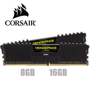 CORSAIR Vengeance LPX 8GB 8G DDR4 PC4  2400Mhz 3000Mhz 3200Mhz Module 2666Mhz 3600Mhz  PC Desktop RAM memory 16GB 32GB DIMM